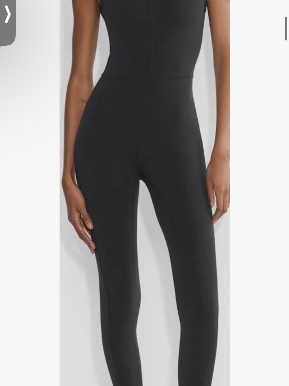 Aritzia Black Slim Tank Jumpsuit - Freestyle Jumpsuit